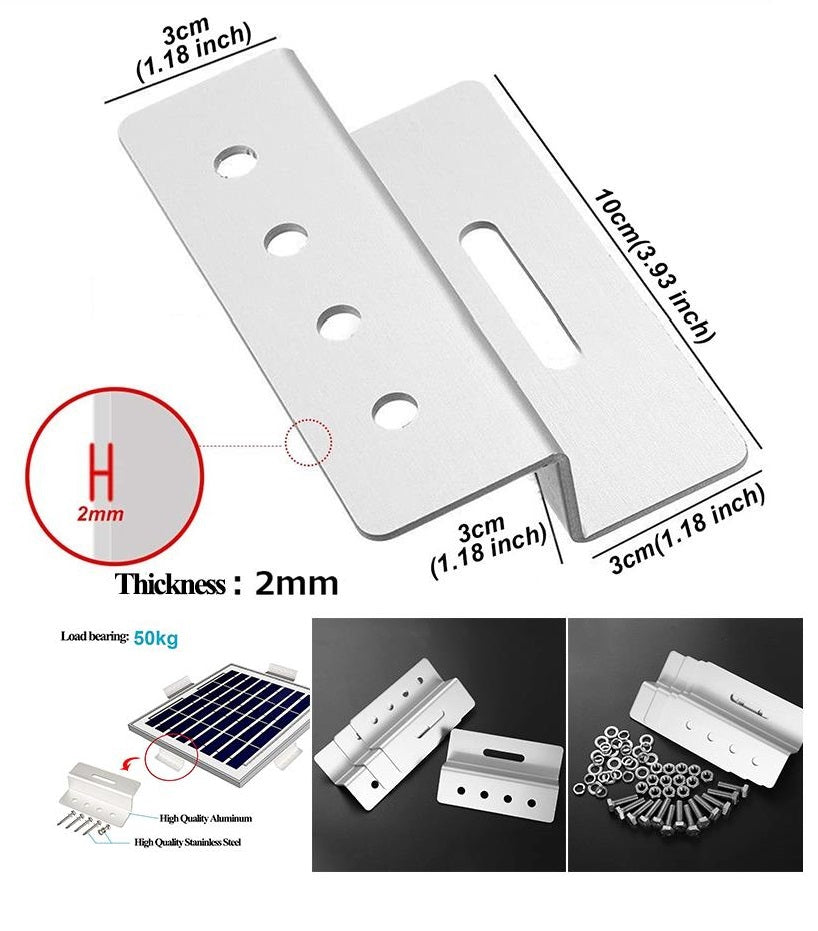 Supports Z pour panneau solaire Mzb03