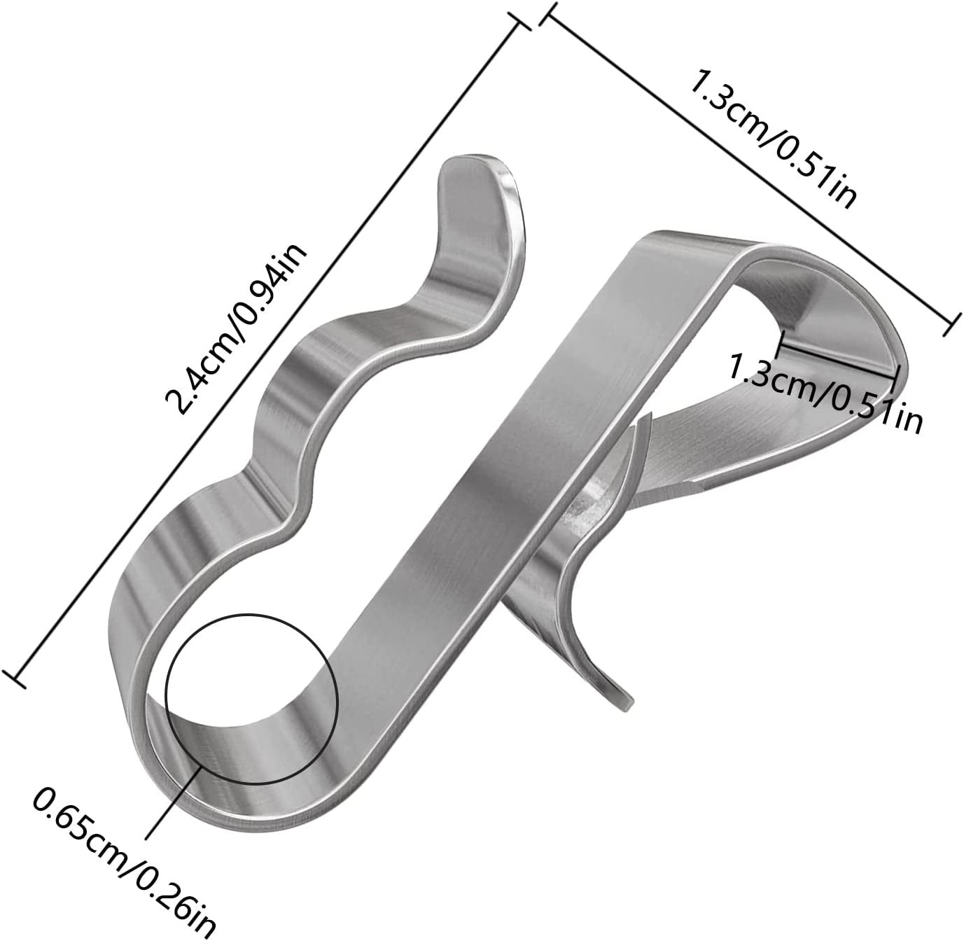 Clips de câble solaire en acier inoxydable Mxj03