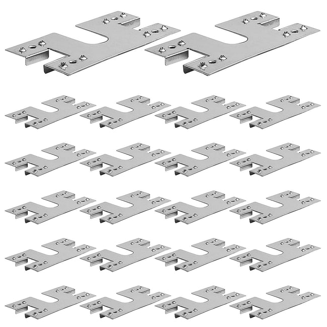 100 PCS Photovoltaik Solarmodul Solarmodul Erdungsklemme Erdungsklemme Mjp01