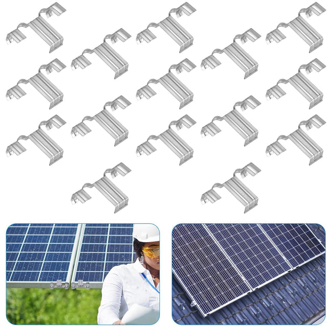 30 Pcs Edelstahl Wasserablauf-Clip für Solarmodul Mps03